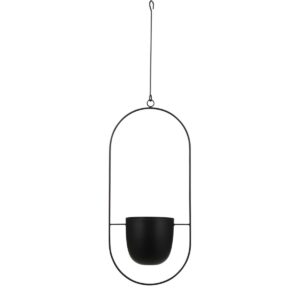 Dexter Hangpot - L24 x B14 x H83 cm - Zwart